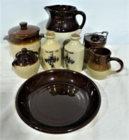 Brown and Cream Kitchen Pottery