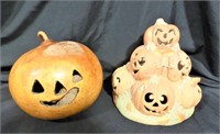 Stacking Jack-0-Lantern Candle Cover