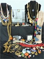 Large Collection of Costume Jewelry