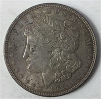 1921-P Morgan Silver Dollar Coin