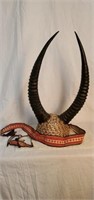 Antique African helmet
From Konkomba people of