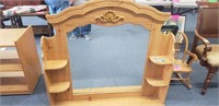 MIRROR WITH SHELVES