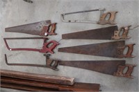 GROUP OF ASSORTED HAND SAWS