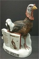 Limited Edition Porcelain Wild Turkey Decanter