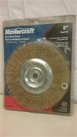 Unused Mastercraft 8" Wire Wheel Brush
