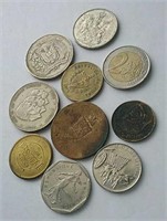 Interesting Lot Of Coins & Tokens Including