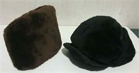 Two Vintage Winter Hats