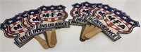 Vintage MFA Insurance Fans - 10