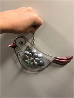 Metal Hanging Bird Art