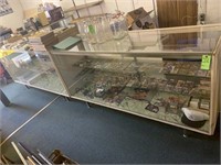 4 White Display Cabinets
