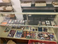 Sport Cards and Magazines, Display Contents