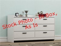 Scratch and dent, six drawer dresser, EB208752