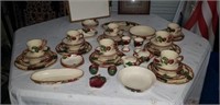 Large lot of Franciscan Apple China