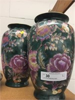 (2) Oriental Matching Vases