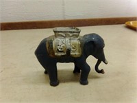 Early Cast Iron Elephant-Form Still Bank