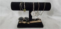 Vintage Ladies Jewelry Necklaces, Earrings, Etc