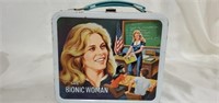 Vintage Bionic Woman Metal Lunchbox