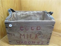 Antique Milk Crate