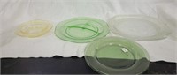 5 pc misc glass plates