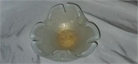Beautiful Murano Style Blown Glass Bowl