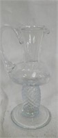 Beautiful blown glass pitcher