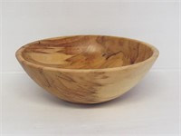 Turned Wooden Bowl - by Tony DeMasi Box Elder