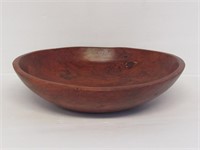 Turned Wooden Bowl - by Tony DeMasi (Cherry Burl)