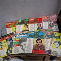 Vintage Hit Parader Magazines