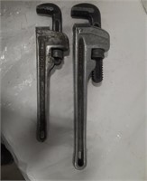 Rigid Aluminum pipe wrenches