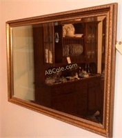 31" x 25" Bevelled Wall Mirror
