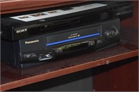 Sony DVD/CD Player & Panasonic VHS Player