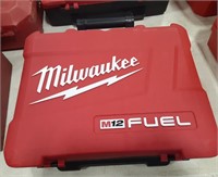 Milwaukee M12 screwdriver with charger and case