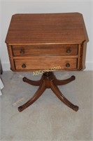 Sewing Box on Duncan Phyfe Legs