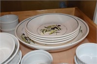 Williams Sonoma Salad Set/Cerasic Plates