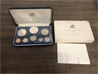 BARBADOS FIRST COINAGE PROOF SET