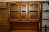 Wood Hutch 39 x 10 x 38H, Excluding Table