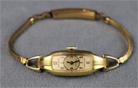 Ladies' Gold Filled Gruen Curvex Wrist Watch