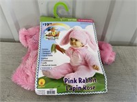 12-18M Pink Rabbit Costume
