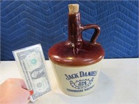 Jack Daniels OldNo7 Crock Pottery Jug USA 9" EXC