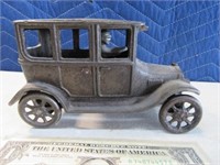 Antique ARCADE 6.5" Cast Iron Car Toy EXC