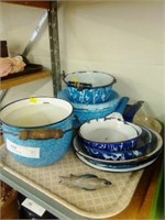 Tray Assorted Agateware
