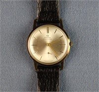 Men's Vtg. 18k Gold Omega Seamaster Wrist Watch
