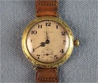 Men's 14k Gold Waltham Wrist Watch