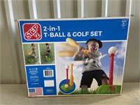 Step 2, 2in1 T-ball & Golf Set