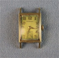 Men's 14k Gold Hamilton Wrist Watch
