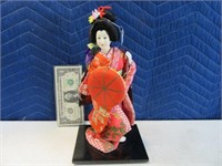 Vintage 12" Geisha Type Oriental Doll Figure