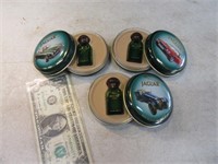 Lot (3) JAGUAR Mini Cologne Collectors Tins