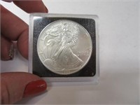 1993 Silver Walking Eagle Dollar Coin