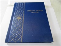 Lot (31) Liberty Silver Dimes in collector's Book