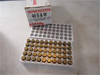 50rds Winchester 40S&W Target Loads Ammo